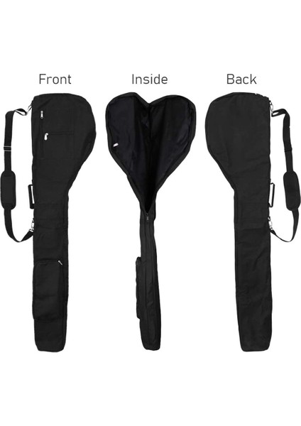 Yeni Golf Kulübü Taşıma Çantası Taşıma Sürüş Aralığı Seyahat Çantası Suya Dayanıklı Katlanabilir Golf Çantası Golf Taşıma Çantası, Siyah (Yurt Dışından) fırsatları