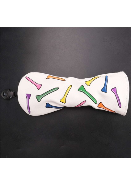 Sürücü Için Tees Desenli Golf Kulübü Kılıfı, Fairway, Melezler-Golf Sürücüsü Başörtüsü/golf Fairway Ahşap/hibrit (Yurt Dışından) fırsatları