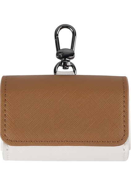 Golf Topu Çanta Kılıfı Renk Bloklu Tees Tutucu Manyetik Metal Askı Tokası 2 Top Için Kahverengi (Yurt Dışından) fiyatları