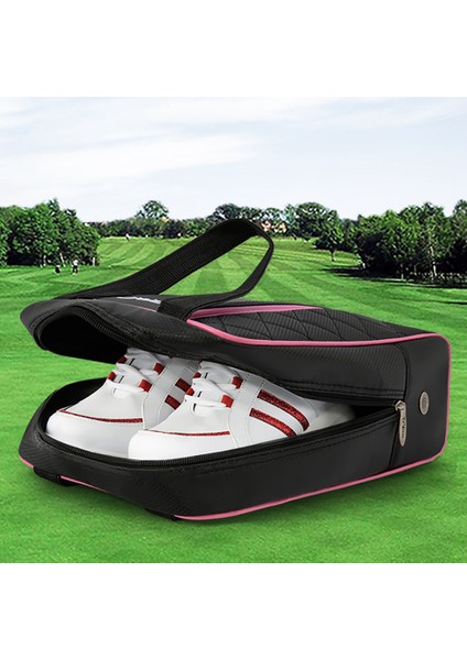Ayakkabı Çantası Su Geçirmez Açık Golf Çantaları Erkek Kadın Pu Deri Spor Çanta B (Yurt Dışından) indirimleri