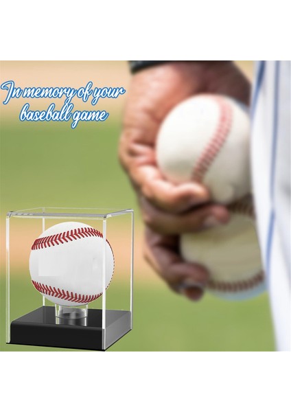 Beyzbol Vitrin, Imzalı Beyzbol Için Akrilik Uv Korumalı Akrilik Kare, (Yurt Dışından) fiyatları