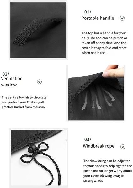 Evrensel Golf Diskleri Sepetleri Kapak Su Geçirmez Uçan Disk Uygulama Sepeti Kapakları (Yurt Dışından) indirimleri