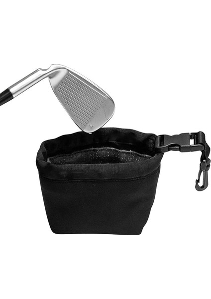 Golf Topu Temizleme Çantası Kulüp Temizleyici Klipsli Silme Aksesuarı (Yurt Dışından) indirimleri