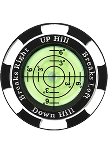 Adet Golf Topu Işaretleyici Yüksek Hassasiyetli Taşınabilir Yeşil Okuyucu Klip Okuma Eğitim Yardımı (Yurt Dışından)