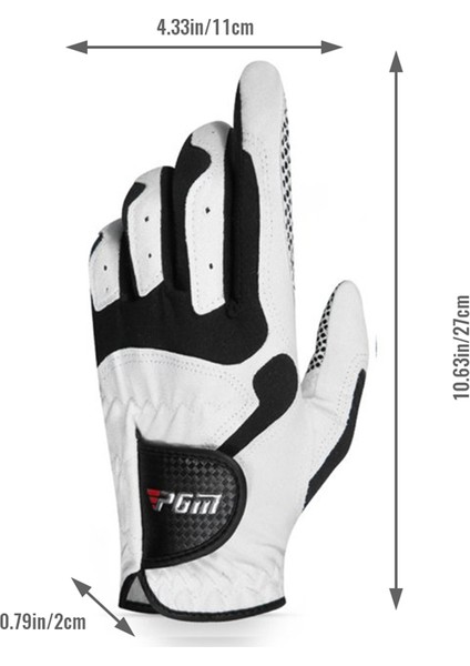 Eldiven Sol El Mikrofiber Kaymaz Parçacık Spor Erkek Golfçü Nefes Alabilir Erkekler (22 Boyut) (Yurt Dışından) indirimleri