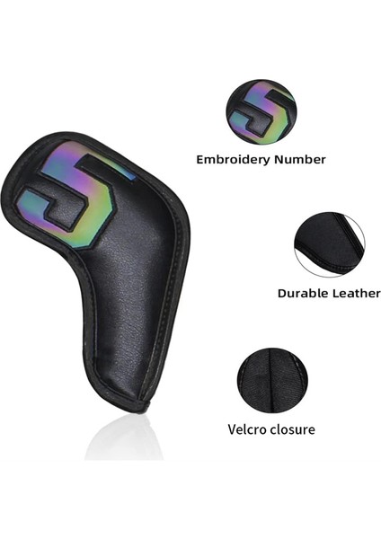 10 Adet Golf Demir Kulübü Başkanı Koruyucu Malzemeleri Hediye Kapakları (Yurt Dışından) fiyatları