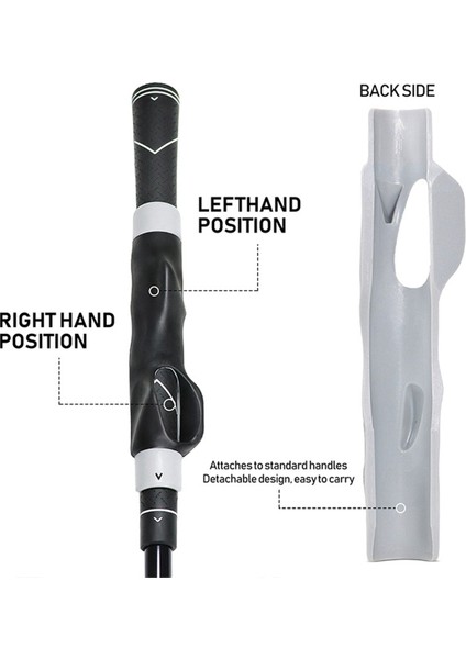 Golf Kavrama Eğitimi Yardım Kulübü Swing Trainer Için Kolu Sol Sağ El Alıştırma Yardımı, Mavi (Yurt Dışından) fiyatları