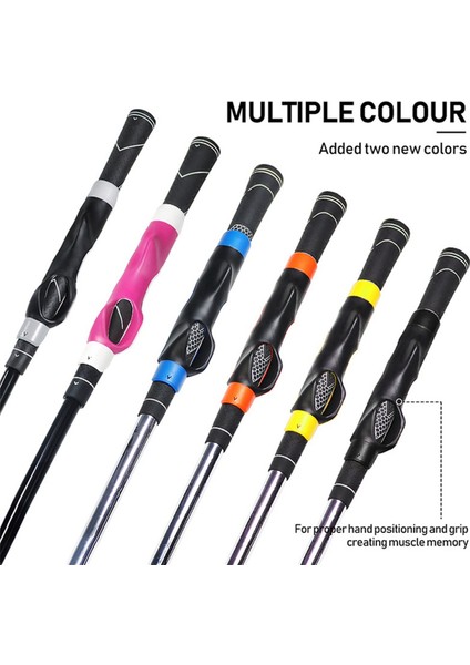 Golf Kavrama Eğitimi Yardım Kulübü Swing Trainer Için Kolu Sol Sağ El Alıştırma Yardımı, Mavi (Yurt Dışından) fırsatları