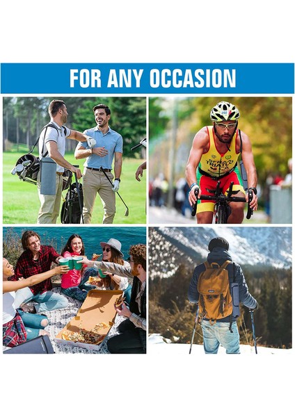 Golf Soğutucu Çanta, Golf Çantası Yalıtımlı Gizli, Çoğu Çantaya Sığar, Golf Için 6 Kutu Bira Veya 2 Şarap Tutar B (Yurt Dışından) indirimleri