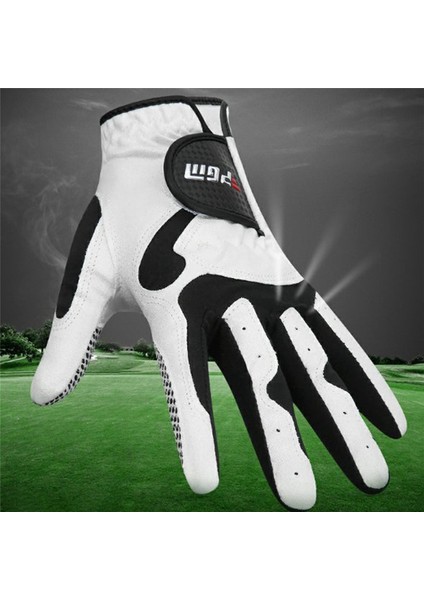 Eldiven Sol El Mikrofiber Kaymaz Parçacık Spor Erkek Golfçü Nefes Alabilir Erkekler (25 Boyut) (Yurt Dışından) modelleri