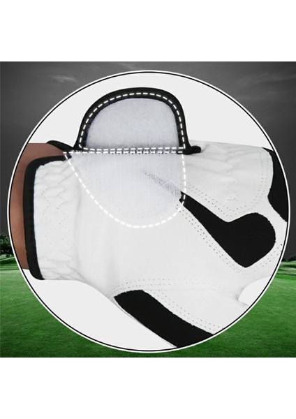 Eldiven Sol El Mikrofiber Kaymaz Parçacık Spor Erkek Golfçü Nefes Alabilir Erkekler (25 Boyut) (Yurt Dışından) fırsatları