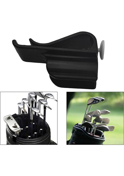 20 Adet Golf Kulübü Depolama Klip Plastik Atıcı Organizatör Topu Golfçüler Için Kulüpleri Korumak Aksesuarları Siyah (Yurt Dışından) fırsatları