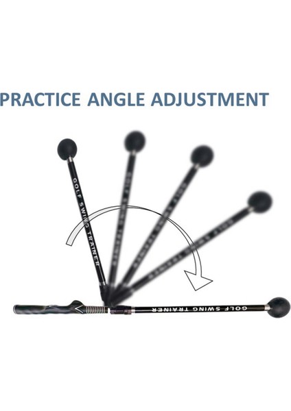 Menteşeyi, Ön Kol Dönüşünü, Omuz Dönüşünü Iyileştirmek Için Ayarlanabilir Golf Swing Trainer Taşınabilir Eğitim Yardımı (Sol El) (Yurt Dışından) fırsatları