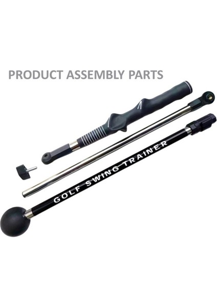 Menteşeyi, Ön Kol Dönüşünü, Omuz Dönüşünü Iyileştirmek Için Ayarlanabilir Golf Swing Trainer Taşınabilir Eğitim Yardımı (Sol El) (Yurt Dışından) indirimleri