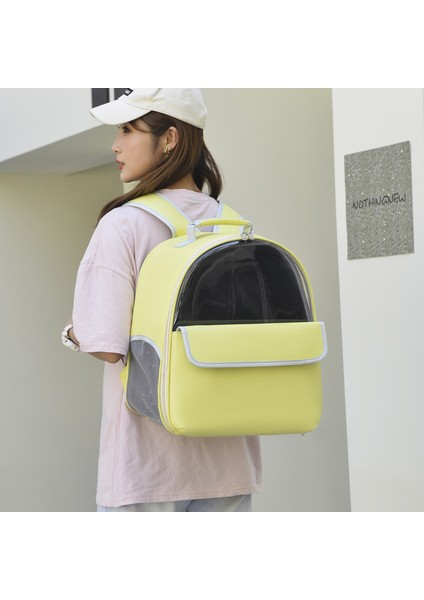 Nefes Alabilen Gezi Kedi Çantası Görünür Şeffaf Sırt Çantası Kedi Çantası (Yurt Dışından) fiyatları