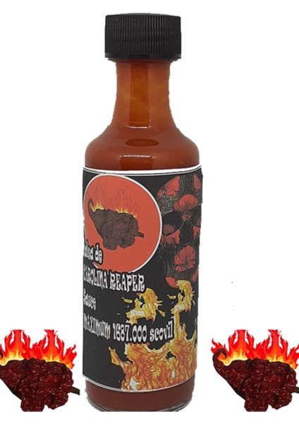 Tohumcu Kikizade 100 ml Carolina Reaper Biberi Sosu Bire Bir Orginal ÜRÜN1687.000 Scovile Shu