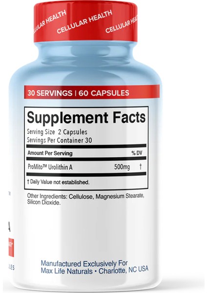 Promito 500mg Urolithin A 28 Capsul Usa