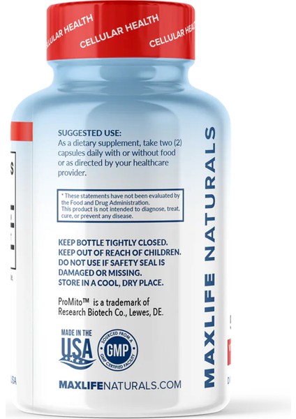 Promito 500mg Urolithin A 28 Capsul Usa