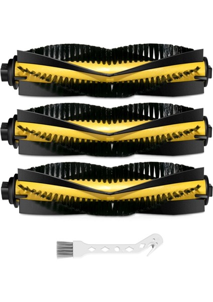 3pcs Rulo Fırça Ana Fırça Zemin Fırçası Fırça Süpürme Robotu (Yurt Dışından)