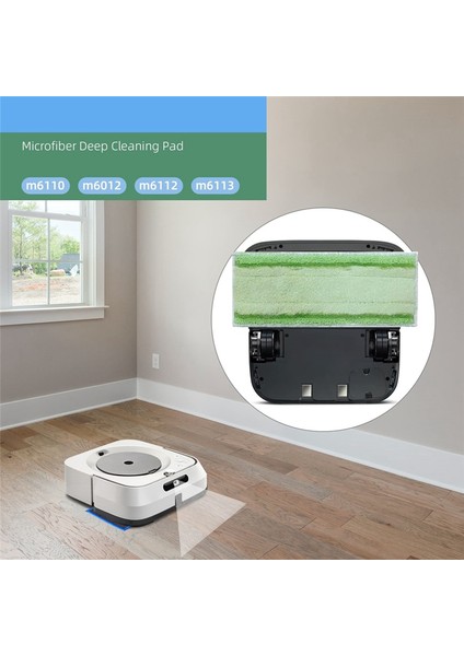 Irobot Braava Jet M6 Serisi Için 4pcs Paspas Aksesuarları (Yurt Dışından) fiyatları