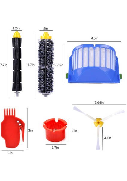 Irobot Roomba 600 Serisi Elektrikli Süpürge Yedek Parçaları (Yurt Dışından)