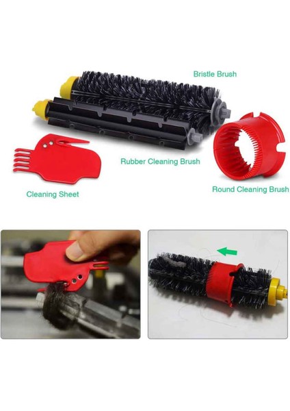 Irobot Roomba 600 Serisi Temizleyici Için Filtreler ve Kıl Fırçalar ve Fırçalar (Yurt Dışından) indirimleri