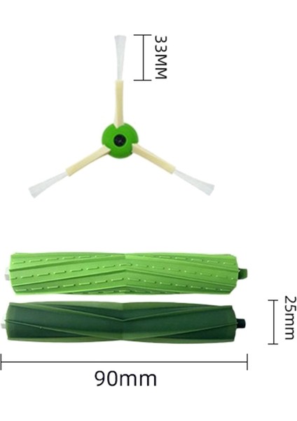 Irobot Roomba I7 I7 I6 I8 E5 E7 Elektrikli Süpürge Için Ana Yan Fırça (Yurt Dışından) modelleri