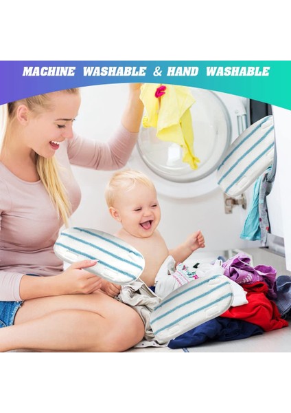 12'li Mikrofiber Yedek Buharlı Paspas Bezi Pedleri (Yurt Dışından) fiyatları