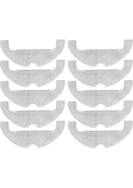 Xiaomi Mi Robot Vakum Için 10 Adet Paspas Bezi Bezi (Yurt Dışından)