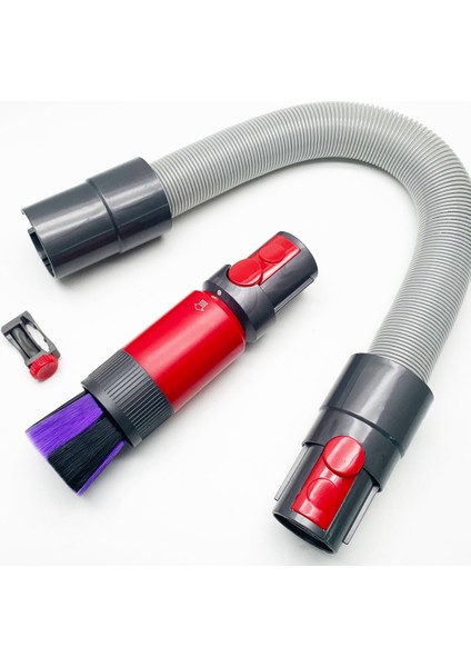 Dyson V7 V8 V10 V11 Için Traceless Toz Fırçaları Kafa Hortumu Tetik Kilidi (Yurt Dışından)