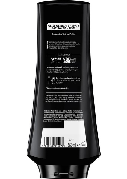 Ultimate Repair Saç Kremi 360ML x 5'li Set fırsatları