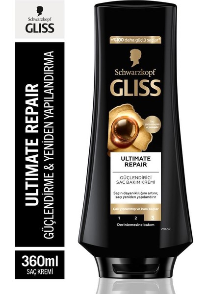 Ultimate Repair Saç Kremi 360ML x 3'lü Set fiyatları
