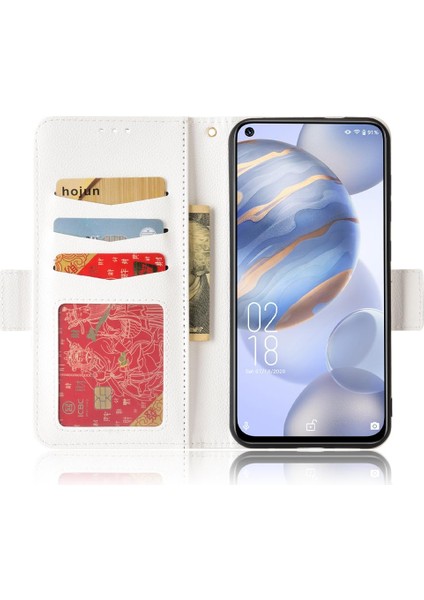 Oukitel C21 Cüzdan Manyetik Yan Toka Pu Deri Kart Yuvaları Için Kılıf (Yurt Dışından) indirimleri