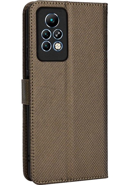 Infinix Not 11 Pro Kickstand Kapak Manyetik Cüzdan Kart Tutucu Için Kılıf (Yurt Dışından) fırsatları