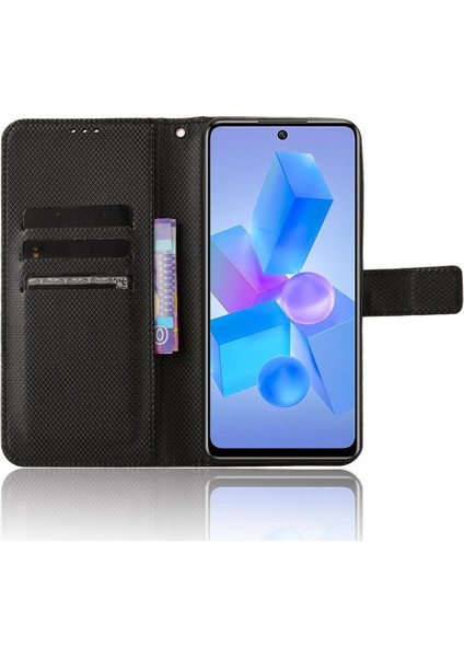 Infinix Sıcak 40 Pro 4g Kart Tutucu Manyetik Cüzdan Kapak Kickstand Için Kılıf (Yurt Dışından)