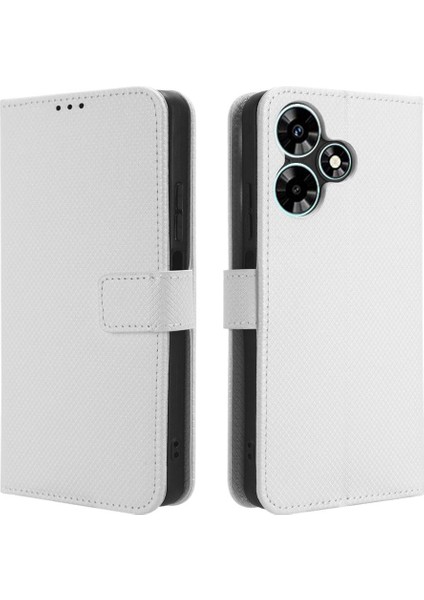 Infinix Sıcak Case Manyetik Cüzdan Kapak Kickstand Kart Tutucu Için Kılıf (Yurt Dışından)