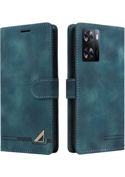 Oppo A57 4g Için Flip Case Kapak Cüzdan Darbeye Basit Iş (Yurt Dışından)