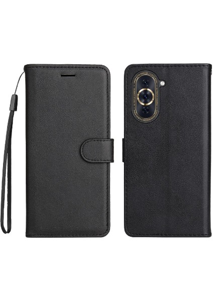 Kart Yuvası ile Huawei Nova 10 Pro Için Flip Case Yüksek Kalite Deri Telefon (Yurt Dışından)