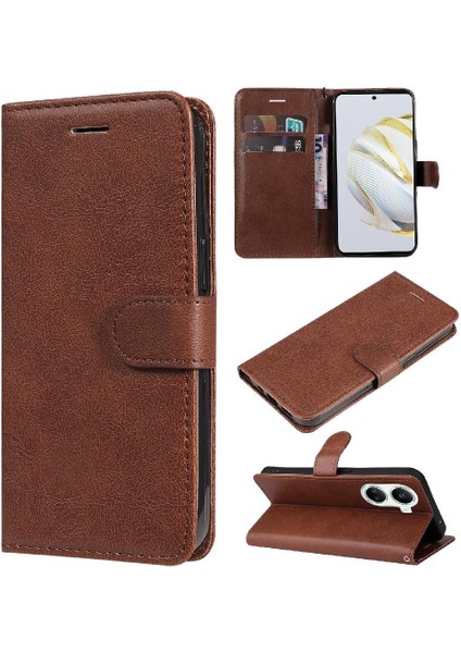 Kart Yuvası ile Huawei Nova 10 Se Için Flip Case Yüksek Kalite Deri Cüzdan (Yurt Dışından)