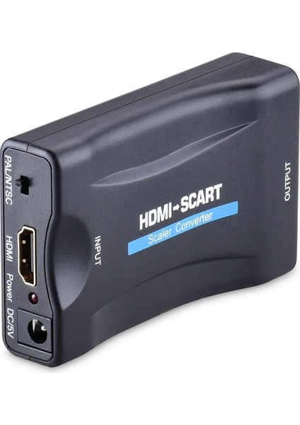 HDMI To Scart Av Video Tv Çevirici Dönüştürücü Adaptör