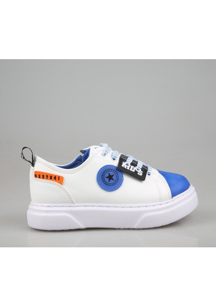 500 Beyaz Mavi Çocuk Sneakers