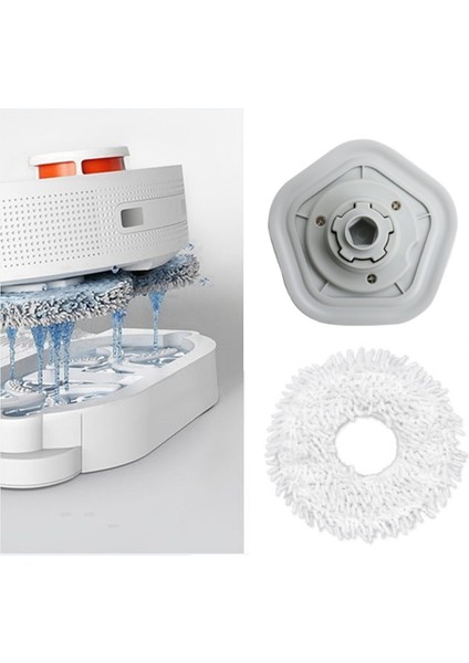 14 Adet W10/W10 Pro Robotlu Süpürge Paspas Bezi Temizleme Fırçası Zemin Temizliği Için Yedek Yedek Parça (Yurt Dışından) fırsatları