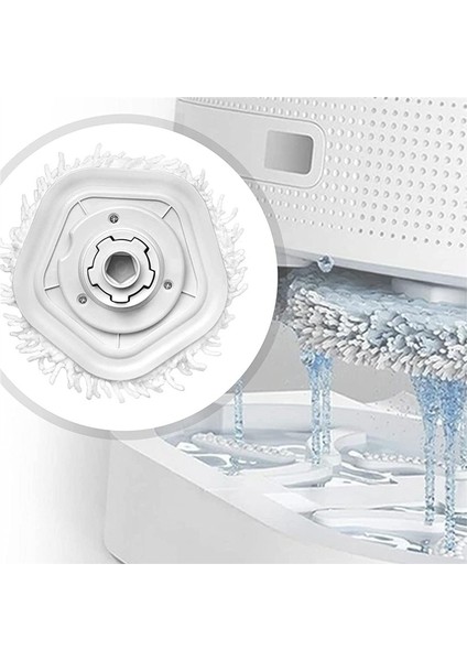Yedek Yıkanabilir Paspas Pedleri Kiti Bot W10 W10PRO Süpürgesi Elektrikli Süpürge Bezi Bez Temiz Zemin Yedek Parça (Yurt Dışından)