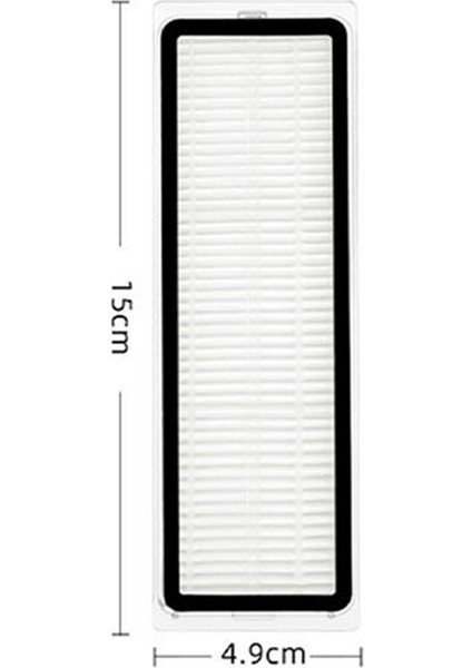 Pro STYTJ06ZHM Robotlu Süpürge Için 5 Adet Yıkanabilir Hepa Filtre Yedek Yedek Parçalar (Yurt Dışından)