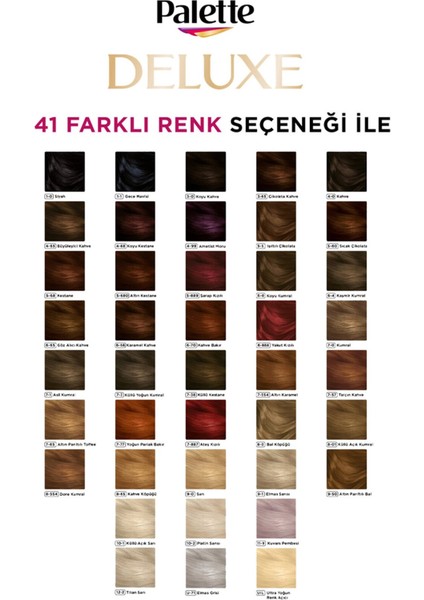 Deluxe Yoğun Renkler Saç Boyası Ateş Kızılı 7-887