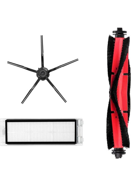 Q5 Q5+ Elektrikli Süpürge Ana Fırçası Hepa Filtre Yan Fırçası Için Yedek Parçalar (Yurt Dışından)