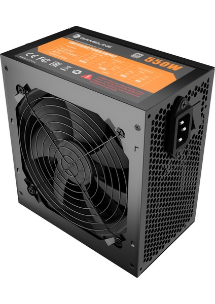 550W 80 Plus 12CM Fanlı Anahtarlı Atx Power Supply Güç Kaynağı