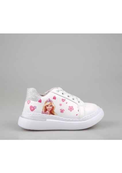 506 Barbili Beyaz Çocuk Sneakers