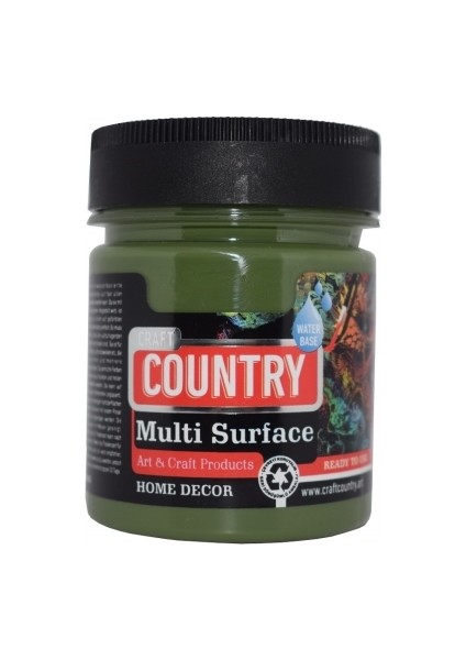 Country Multi Surface Hobi Boyası 1068 Oxsit Yeşil 120CC