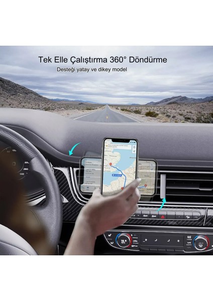 Yeni Nesil Megsafli Arç Içi Telefon Tutucu - Şarj Cihazı 15W Hızlı Şarjlı 13/14/15/pro Max Uyumlu indirimleri